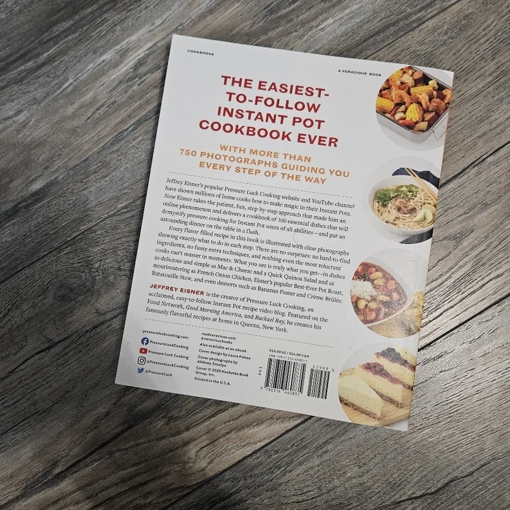 Book- Step by Step Instant Pot Cookbook